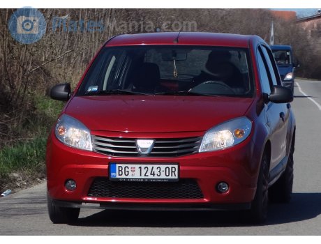 BG 1243-OR, Dacia Sandero
