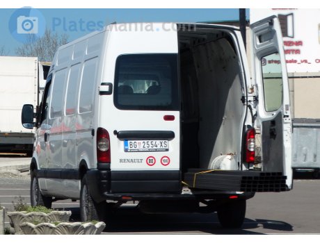 BG 2554-XS, Renault Master