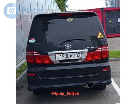 1900WD02, Toyota Alphard