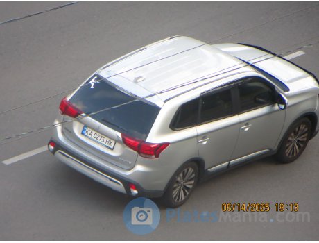 KA 0275 HK, Mitsubishi Outlander