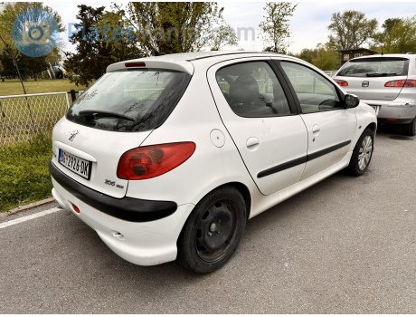 BG 2926-DK, Peugeot 206