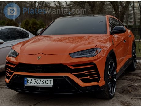 KA 7673 OT, Lamborghini Urus
