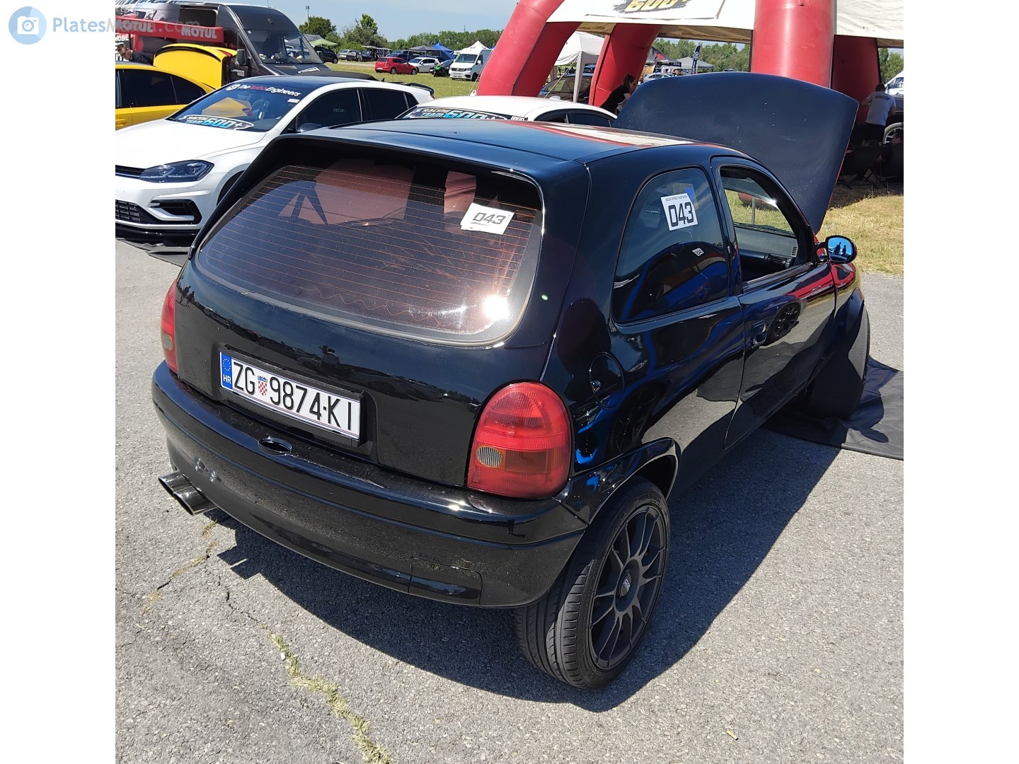 ZG 9874-KI, Opel Corsa 2nd gen (Lite) 3-door Hatch (B; S93), 1993–2000 (–2007 for ZA-market)