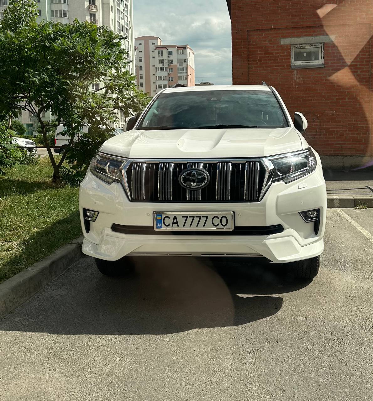 CA 7777 CO, Toyota Land Cruiser Prado 4th gen 5-door SUV (J150), 2nd facelift, 2017–2023