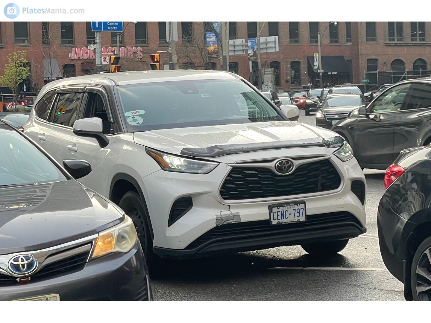 CENC-797, Toyota Highlander 4th gen (XU70), 2019–