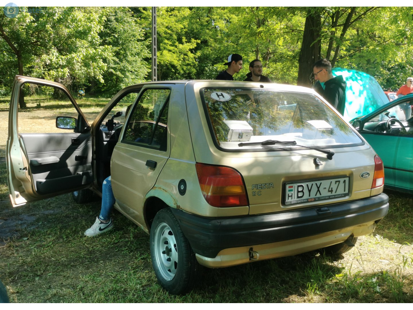 BYX-471, Ford Fiesta 3rd gen (Classic) 5-door Hatch (FBJ; BE13), 1989–1997
