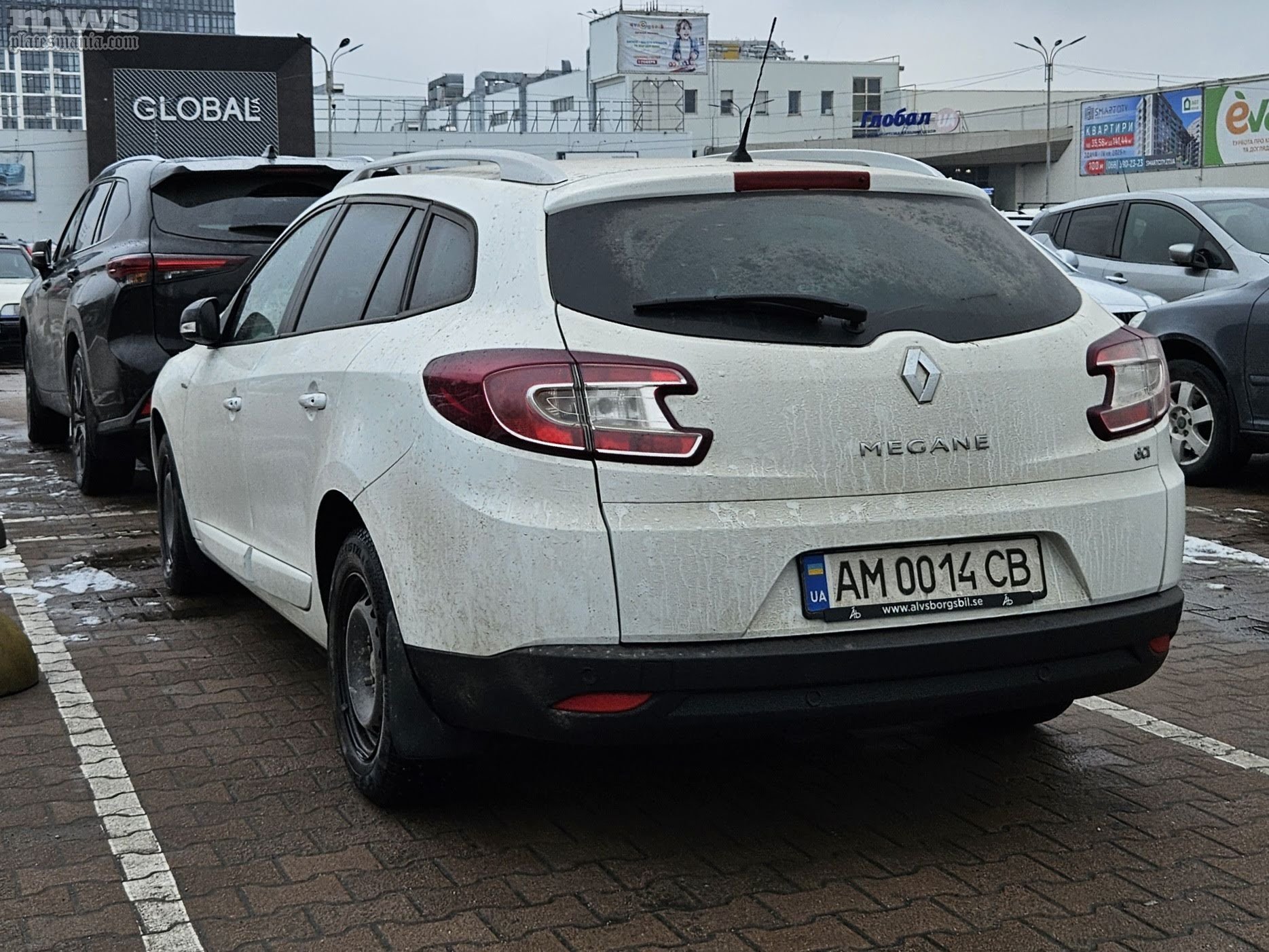 AM 0014 CB, Renault Mégane 3rd gen Estate (K95), 2009–2016