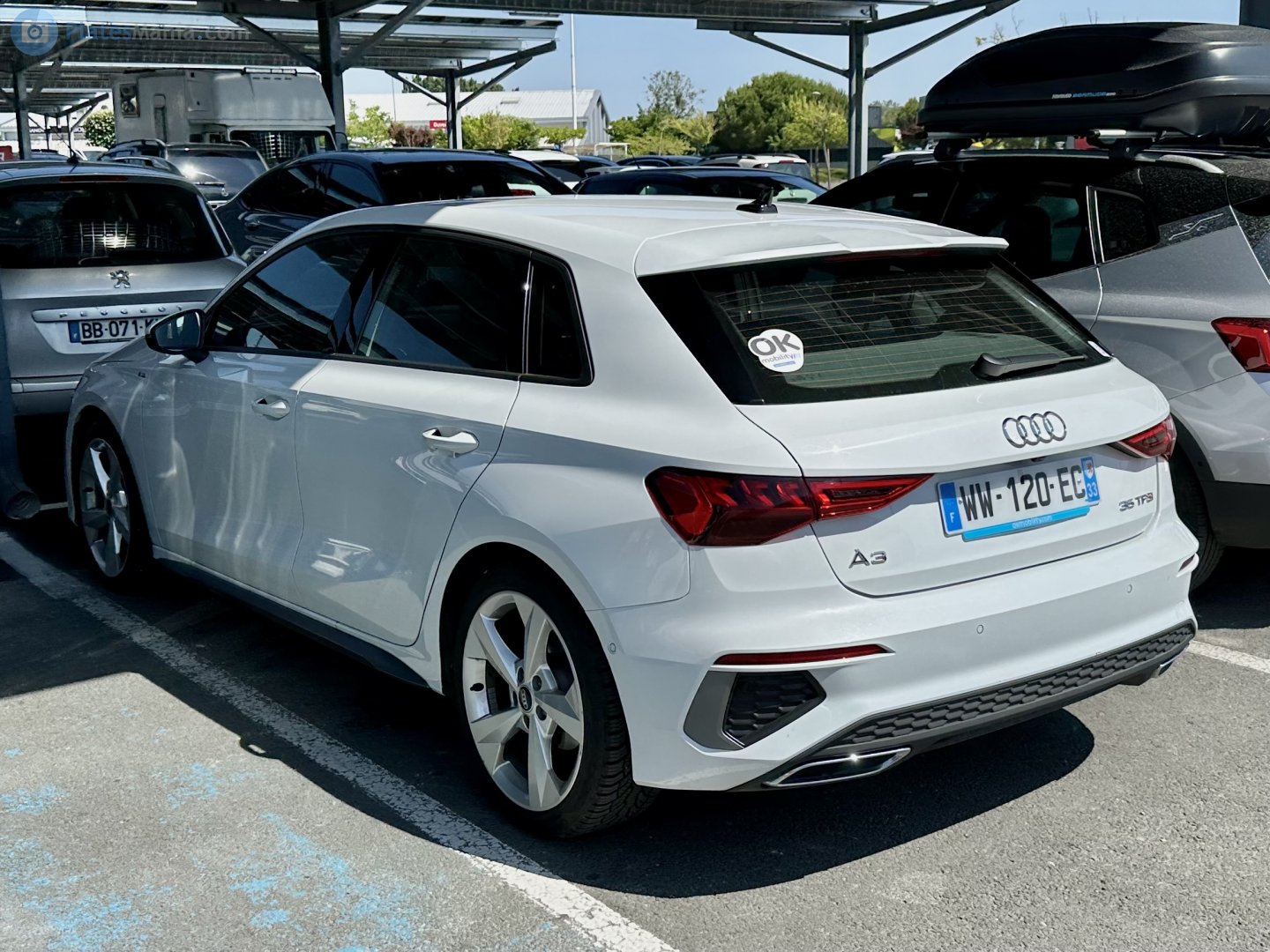 WW-120-EC, Audi A3 4th gen Sportback (8YA), 2020–