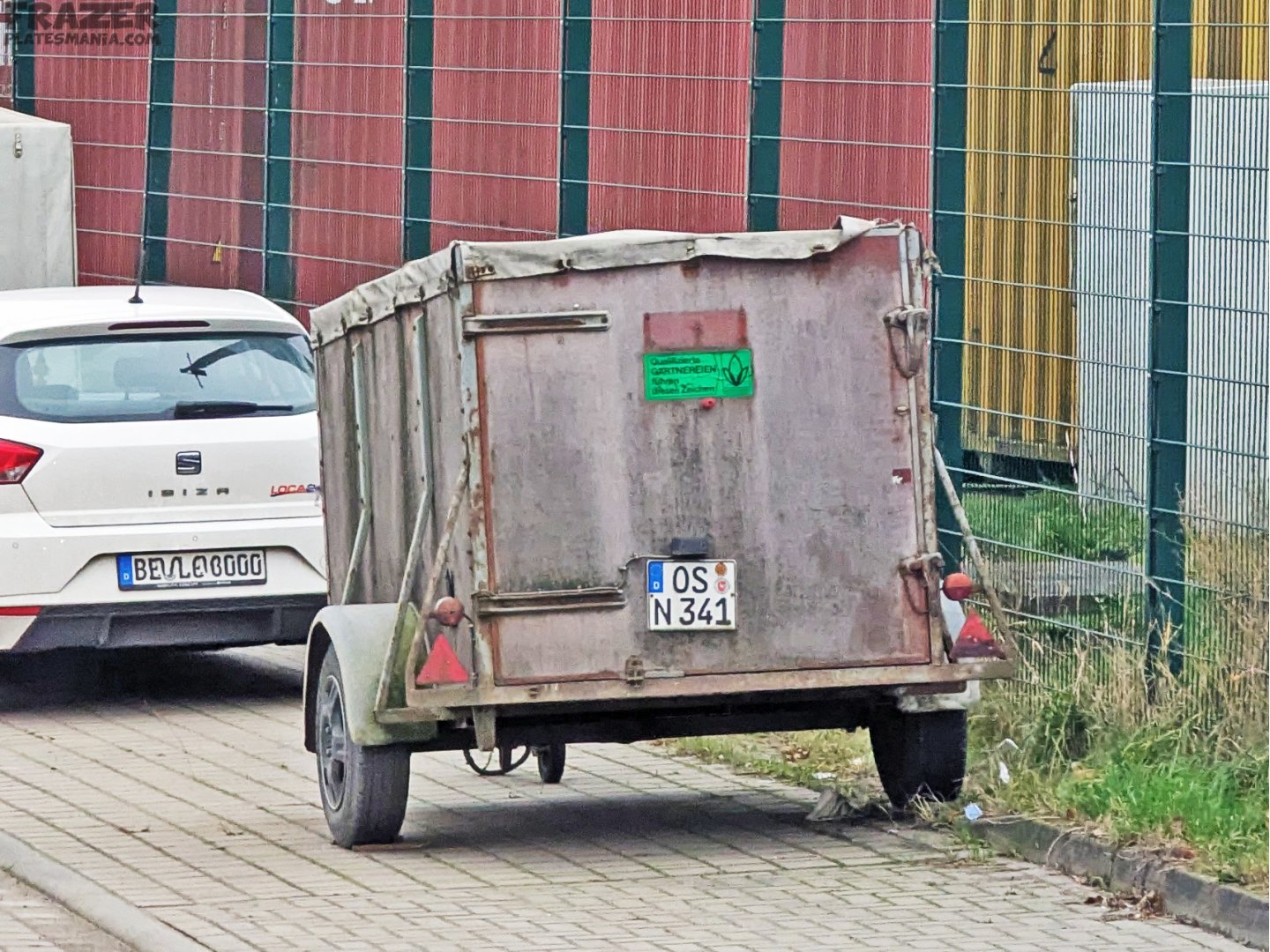 OS N 341, Regular plates 