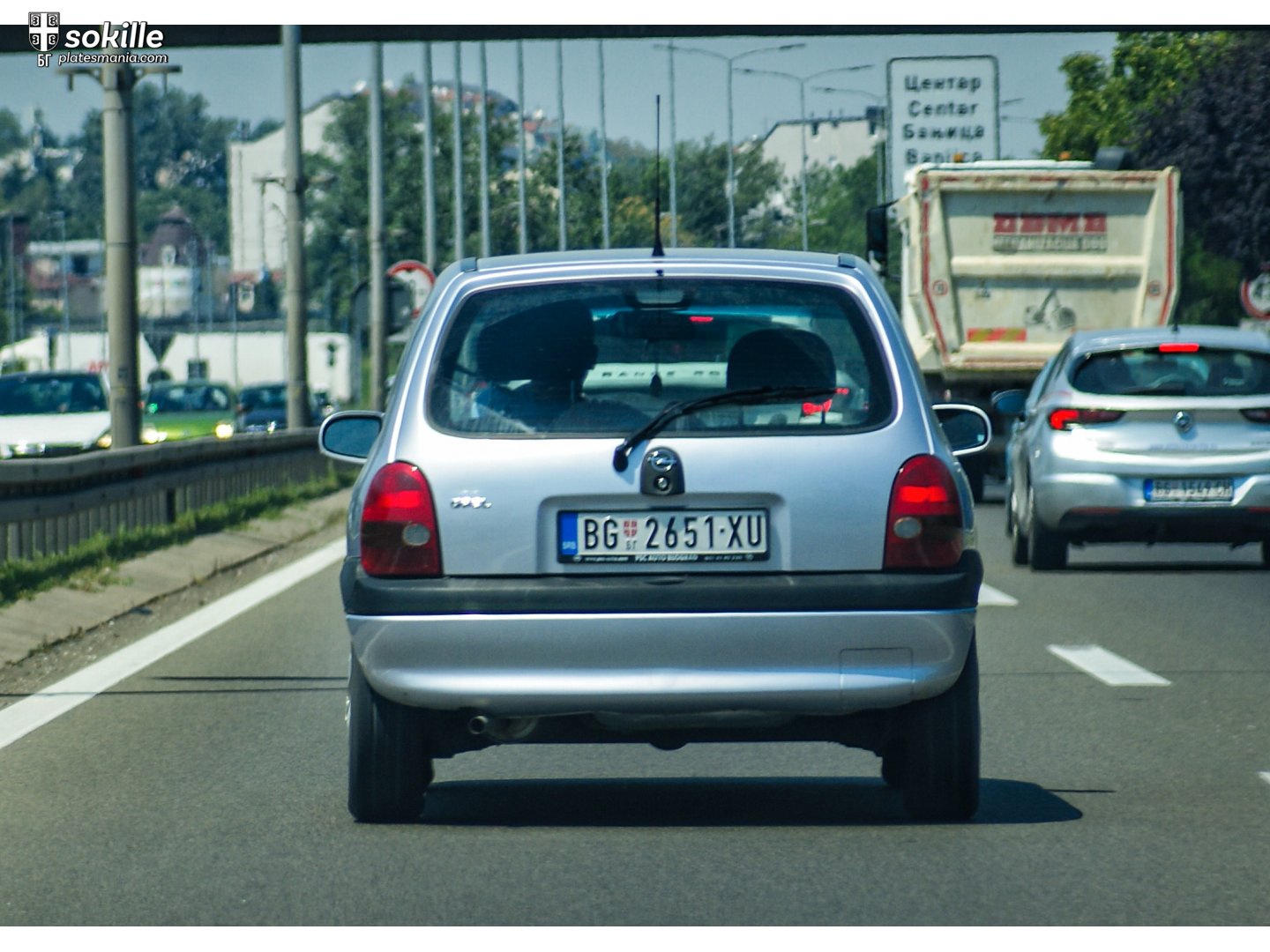 BG 2651-XU, Opel Corsa 2nd gen (Lite) 3-door Hatch (B; S93), 1993–2000 (–2007 for ZA-market)