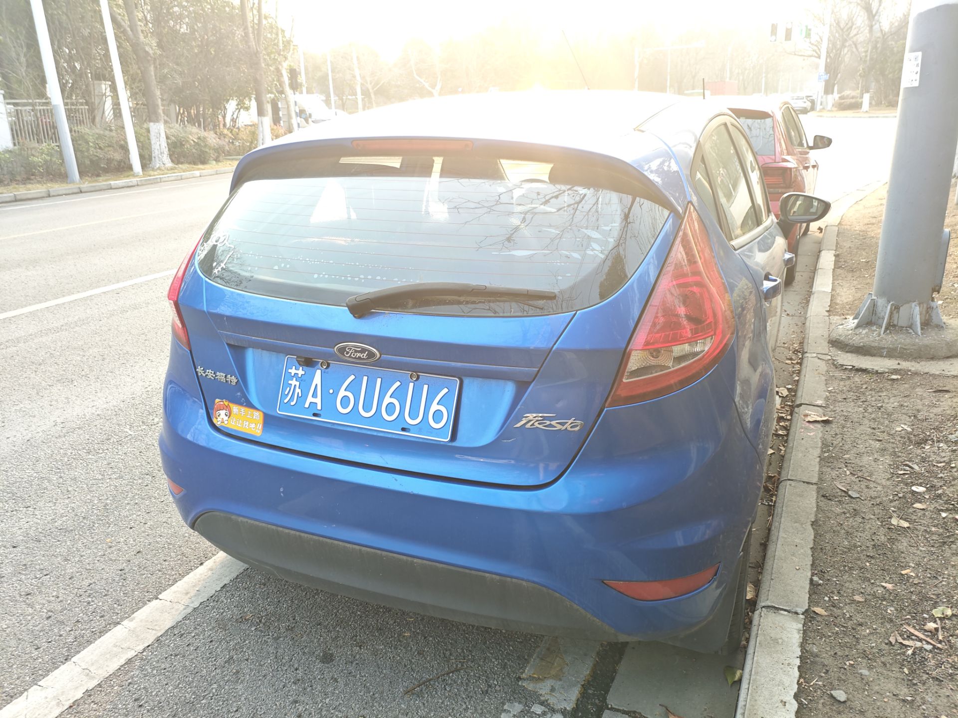 苏A·6U6U6, Ford Fiesta 6th gen 5-door Hatch (B299; JA8), 2008–2013