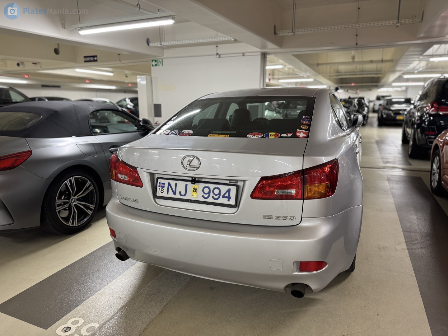 NJ 994, Lexus IS 2nd gen Sedan (XE20), 2005–2013