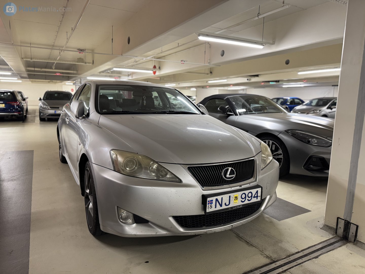 NJ 994, Lexus IS 2nd gen Sedan (XE20), 2005–2013