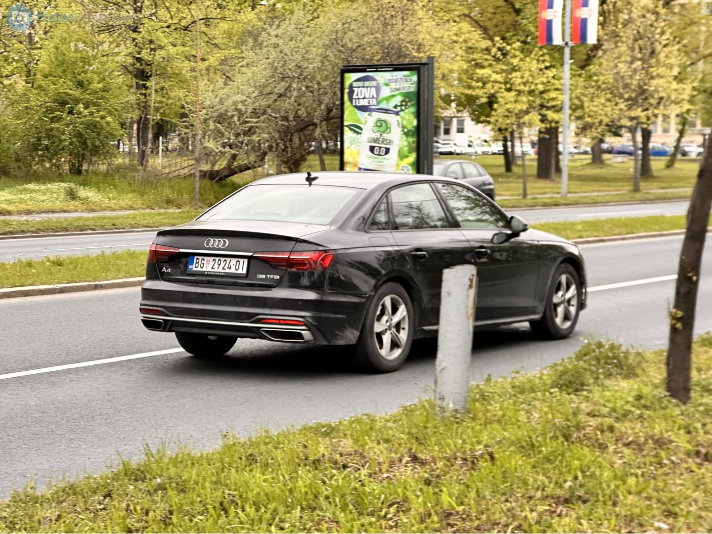 BG 2924-OI, Audi A4 5th gen Sedan (B9.5/8W2/8WC), facelift, 2019–