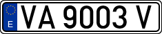 License plates of Spain, 1971 year series