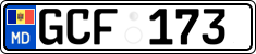 License plate of Moldova, Cars (2015)