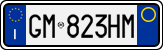 License plate of Italy, Cars (1994 year series)