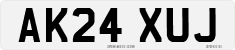 License plate of the United Kingdom, 2001 year system