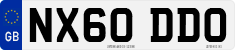 License plate of the United Kingdom, 2001 year system