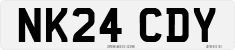License plate of the United Kingdom, 2001 year system
