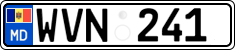 License plate of Moldova, Cars (2015)