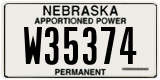 Nebraska, Apportioned