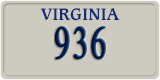 Virginia, Vanity Plates