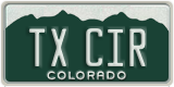 Colorado, Vanity Plates
