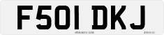 License plate of the United Kingdom, 1983 year system