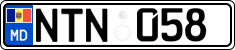 License plate of Moldova, Cars (2015)