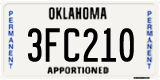 Oklahoma, Apportioned (1AB234)