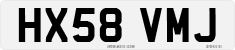 License plate of the United Kingdom, 2001 year system