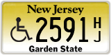 New Jersey, Vehicles for disabled persons (A/B XXXX / XXXX A/B)
