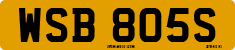 License plate of the United Kingdom, 1963 year system