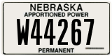 Nebraska, Apportioned