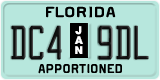 Florida, Apportioned (A12 34B)