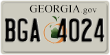 Georgia, ABC 1234