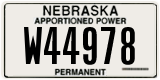 Nebraska, Apportioned