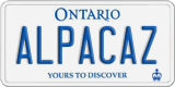Ontario, Vanity Plates