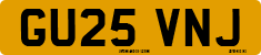 License plate of the United Kingdom, 2001 year system