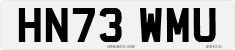 License plate of the United Kingdom, 2001 year system