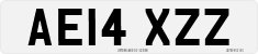 License plate of the United Kingdom, 2001 year system