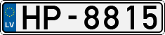License plate of Latvia, Regular car plates