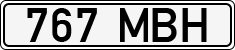 License plate of Estonia, Regular car plates
