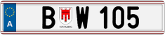 License plate of Austria, Vanity Plates