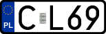 License plates of Poland, Regular car plates