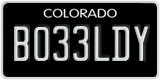 Colorado, Vanity Plates