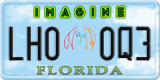 Florida, Vanity Plates