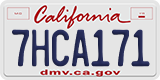 California, Passenger Car (1ABC234)