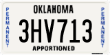 Oklahoma, Apportioned (1AB234)